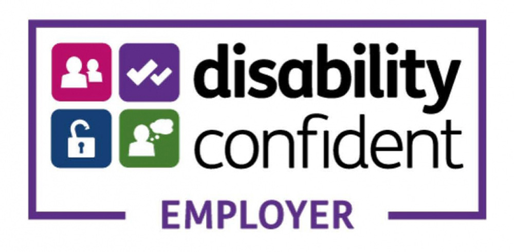 We are a disability confident employer